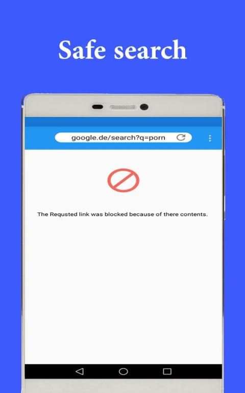Safe internet- free parental control web browser screenshot 6