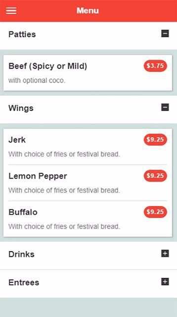 Jamaican Cook Shop screenshot 1