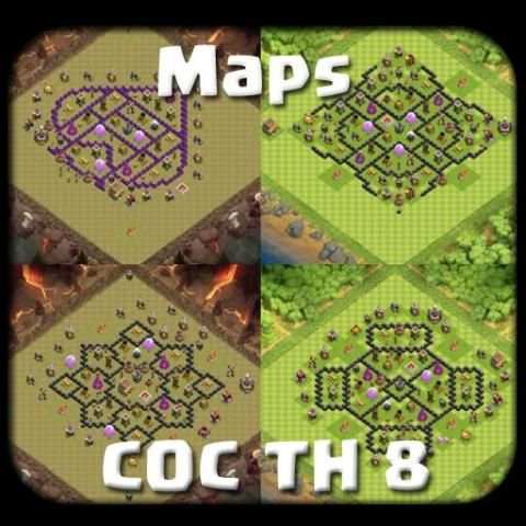 Best Maps COC TH 8 screenshot 5