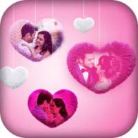 Pink Heart Photo Frame