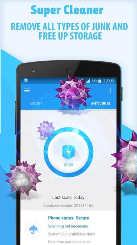 Power Clean - Lite Phone cleaner screenshot 1