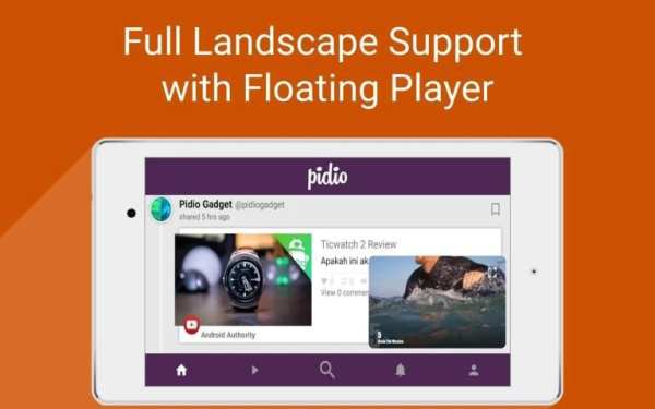 Pidio - Social Video Discovery скриншот 3