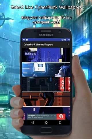 Cool CyberPunk: Live Wallpapers 2 تصوير الشاشة