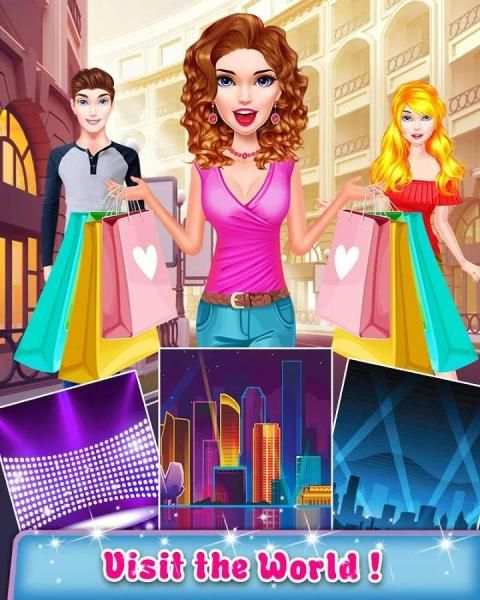 Shopping Mall Girl Makeup screenshot 1