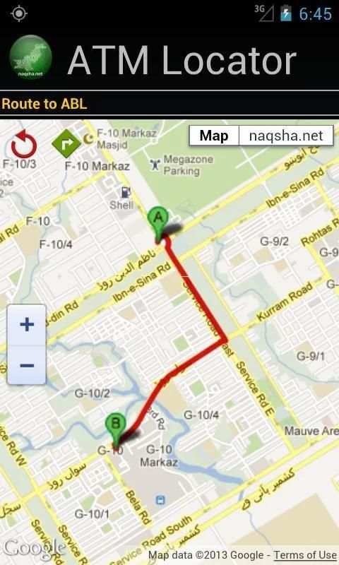 ATM Locator Pakistan 3 تصوير الشاشة