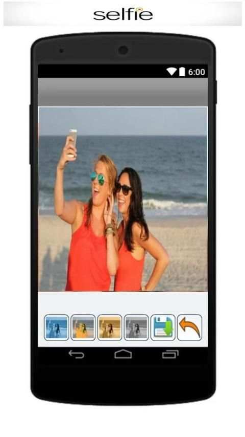 Perfect selfie cam editor. screenshot 3