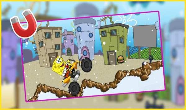 Spongbob Racing Car screenshot 3