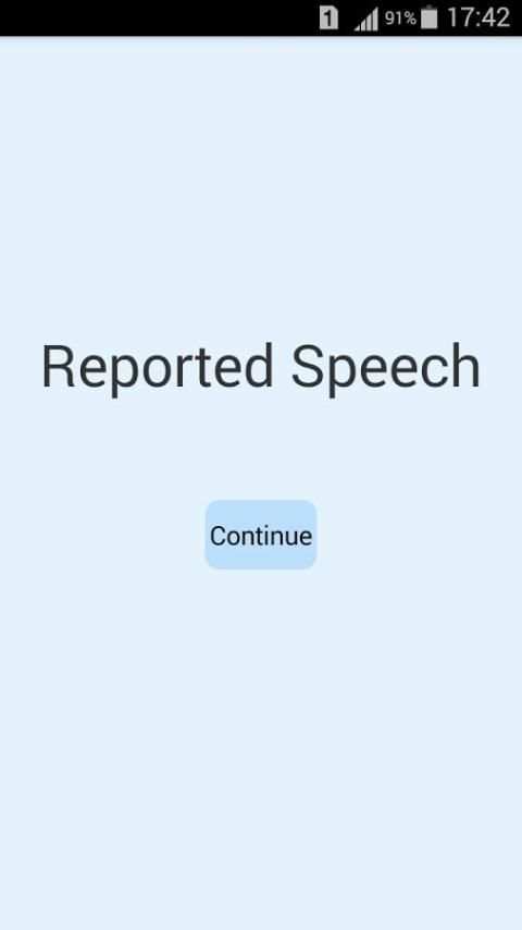 Reported Speech स्क्रीनशॉट 3