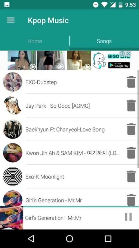 Kpop Music Online скриншот 1