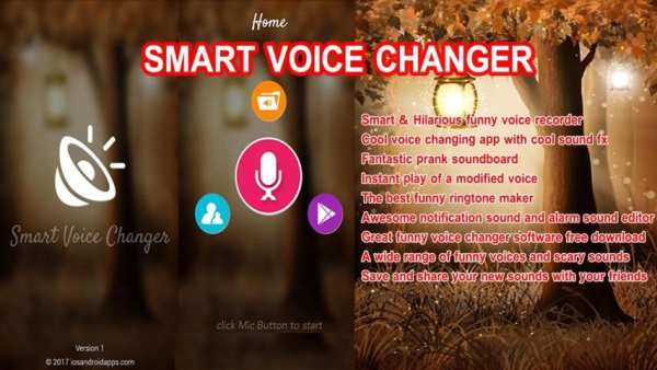 Smart Voice Changer 2 تصوير الشاشة