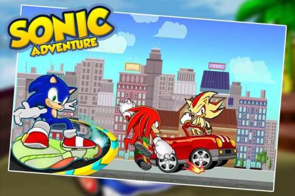 Sonic Speed Car Racing Adventures screenshot 1