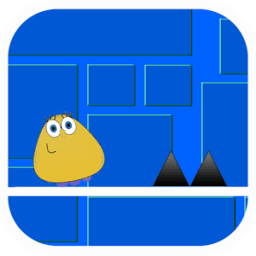 Geometry Pou Dash  иконка