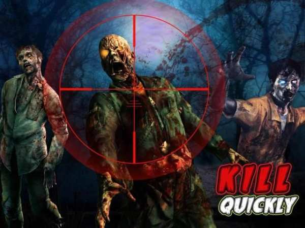 Real Frontier Zombie Sniper - Killing Mission screenshot 3
