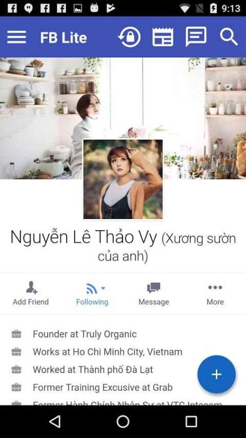 Lite untuk keamanan Facebook screenshot 1