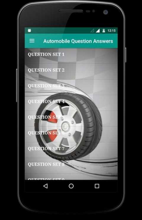 Automobile Question Answers स्क्रीनशॉट 1