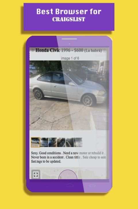 browser for craigslist 4 تصوير الشاشة