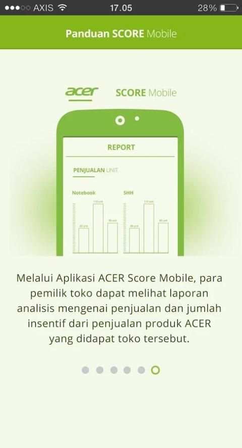 Acer Score 1 تصوير الشاشة