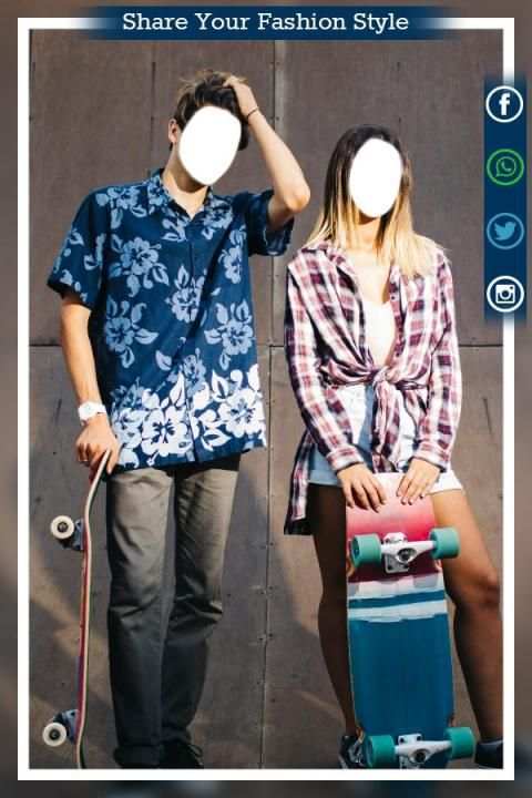 Couple Fashion Photo Suit 1 تصوير الشاشة