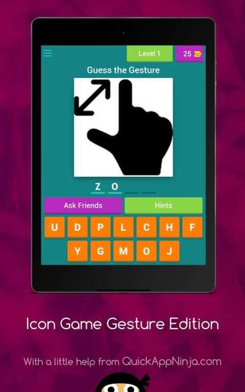 Icon Game: Gesture Edition screenshot 8