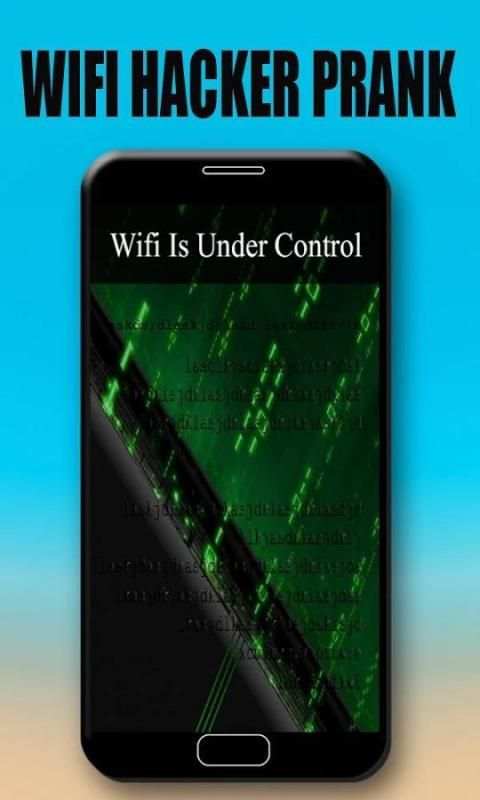 Wifi hacker 2017 Gold Prank Free Download screenshot 1