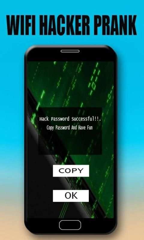 Wifi hacker 2017 Gold Prank Free Download screenshot 2