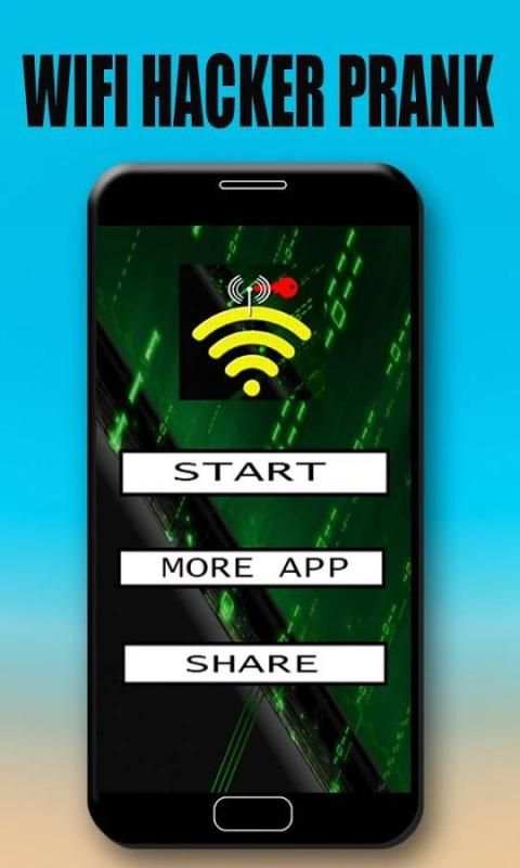 Wifi hacker 2017 Gold Prank Free Download screenshot 3