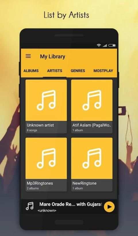 Musiclix - Free Music Player Mp3, Audio Player स्क्रीनशॉट 6