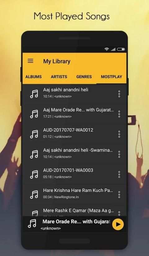 Musiclix - Free Music Player Mp3, Audio Player स्क्रीनशॉट 5