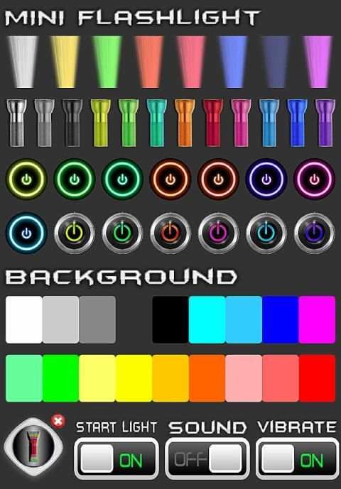 Mini Flashlight screenshot 1