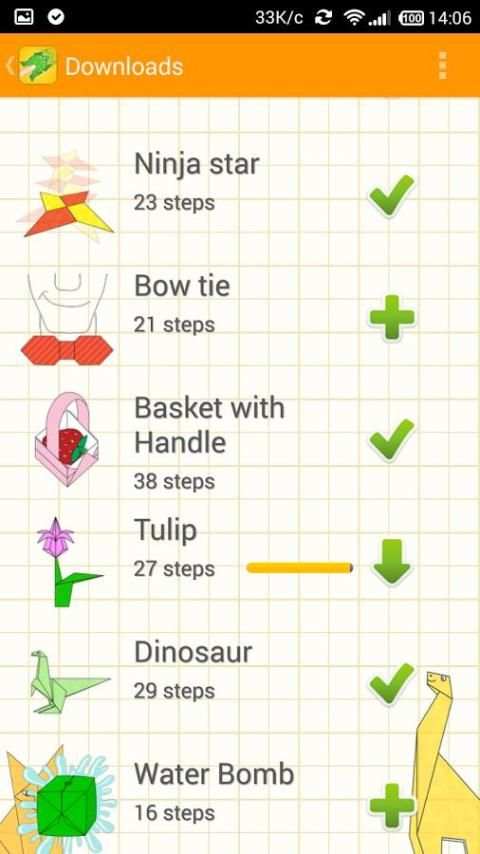 Animated Origami Instructions 6 تصوير الشاشة