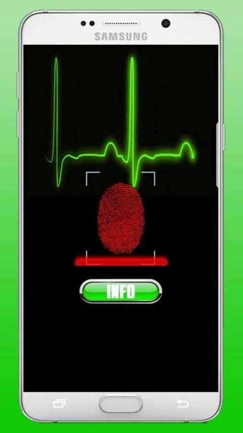 Blood Pressure Checker Finger BP Scanner Prank 2 تصوير الشاشة