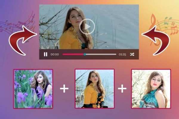 Photo Video Maker With Music स्क्रीनशॉट 2