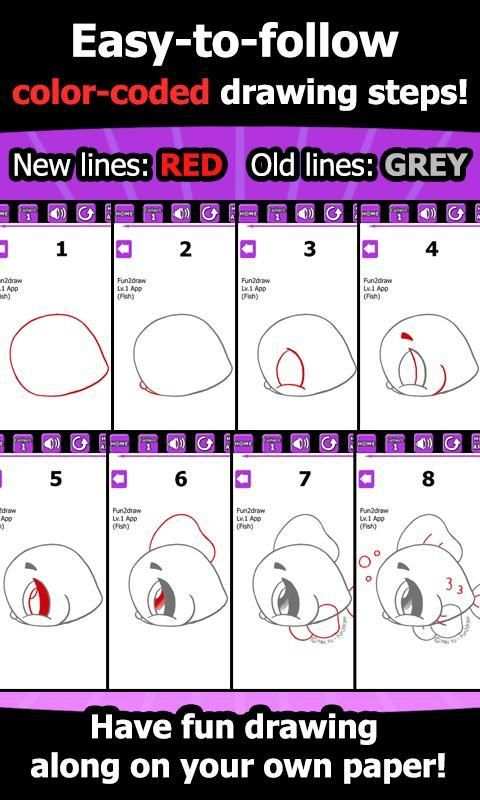 Learn to Draw Easy Cartoons скриншот 10