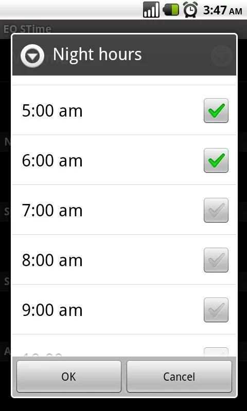 Speaking Clock - EQ STime Demo screenshot 3