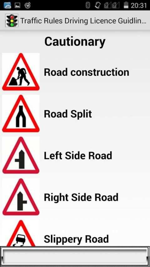 Traffic Rules Driving License Guidelines screenshot 13