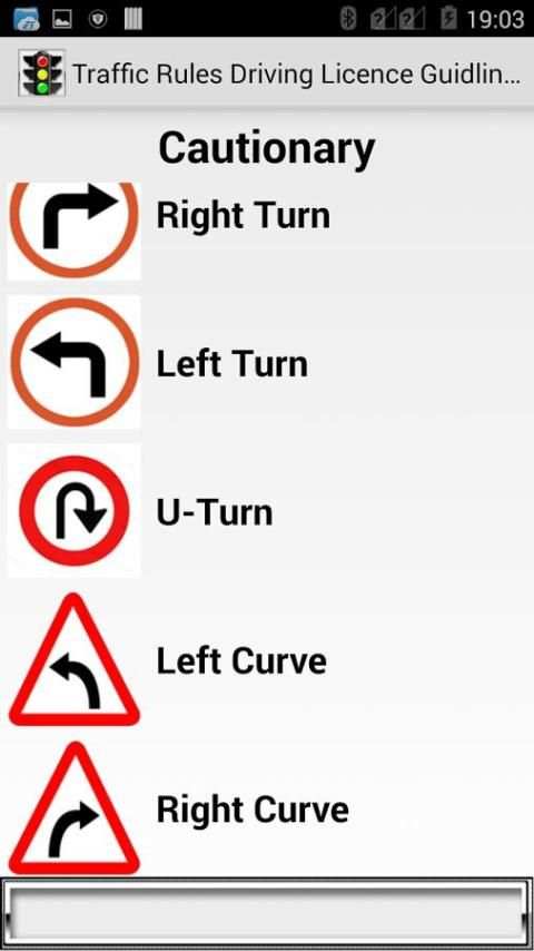 Traffic Rules Driving License Guidelines screenshot 20