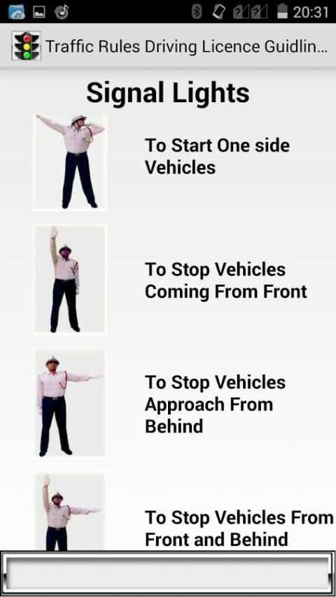 Traffic Rules Driving License Guidelines screenshot 8