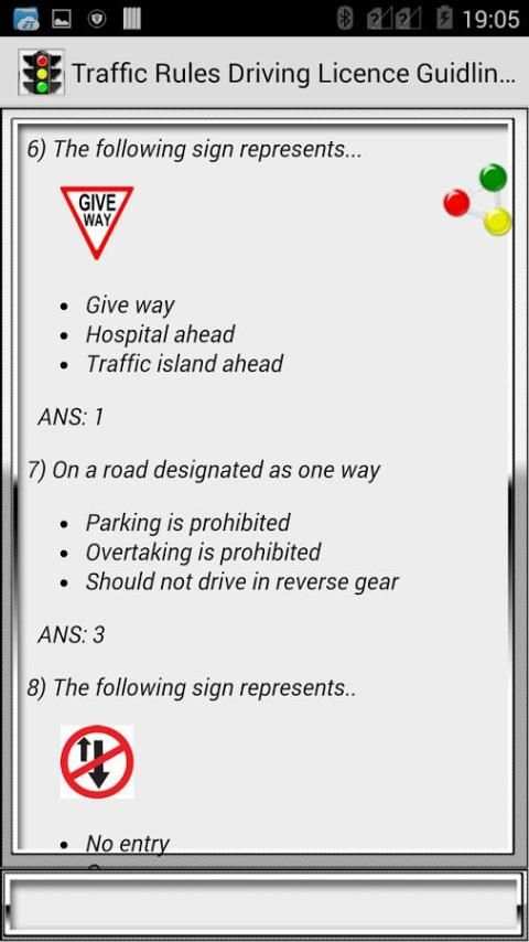Traffic Rules Driving License Guidelines screenshot 15