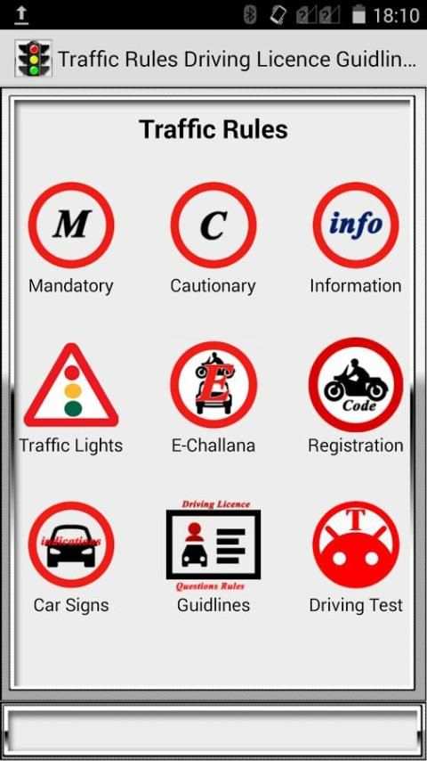 Traffic Rules Driving License Guidelines screenshot 22