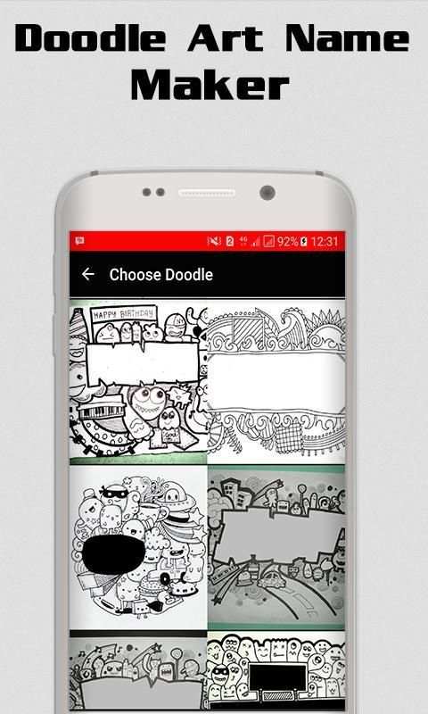 Doodle Art Name - Doodle Maker 5 تصوير الشاشة