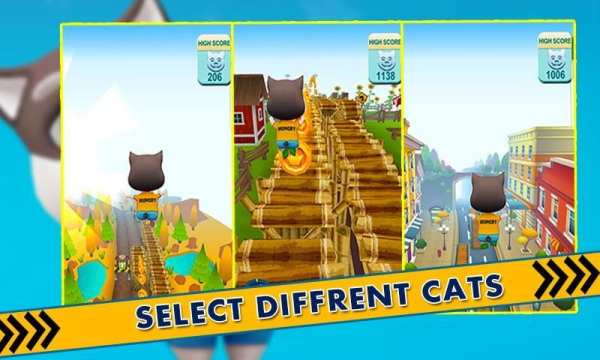 Super Talking Tom Rush 2 تصوير الشاشة