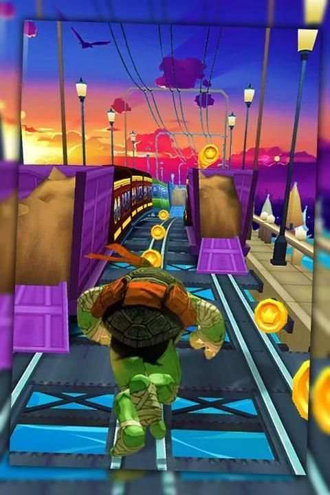 Ninja Run Turtle Jump screenshot 2