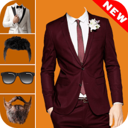 Man in Suit Photo Editor Pro 2018 أيقونة
