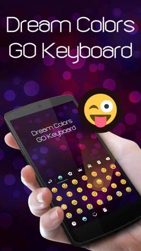 Dream Colors Go Keyboard Theme screenshot 6