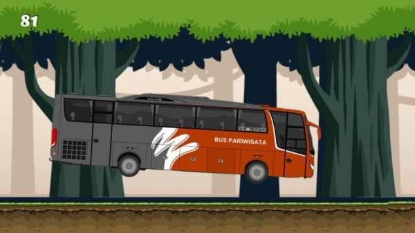 Bus Pariwisata Game स्क्रीनशॉट 2