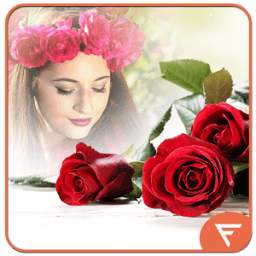 Romantic Rose Photo Frame