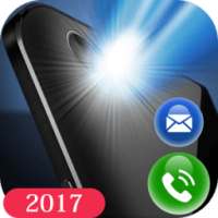 Flash Alerts ON SMS And Call