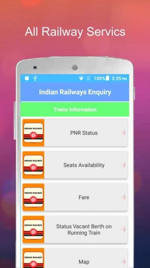 Indian Railway скриншот 2