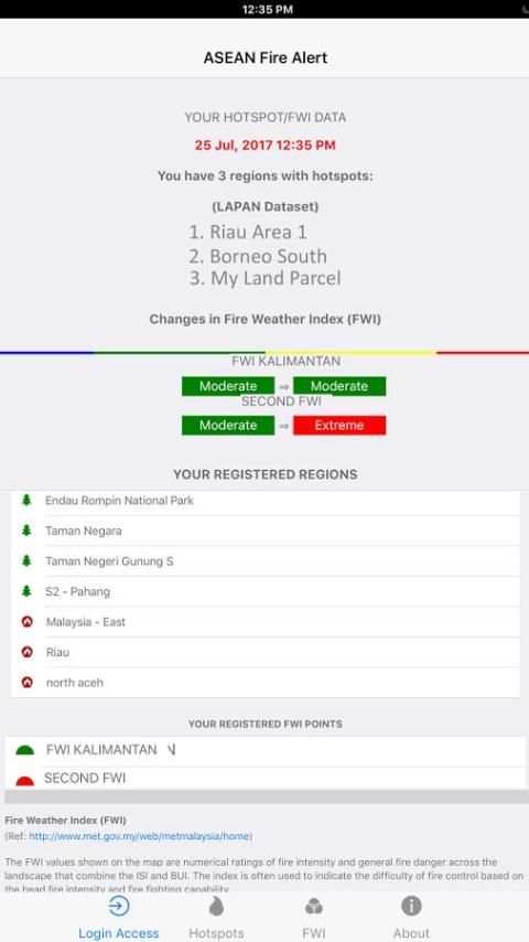 ASEAN Fire Alert Tool (FREE) screenshot 8