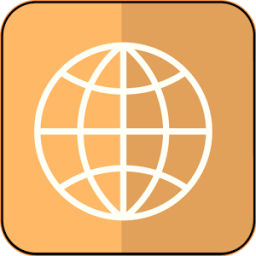 web browser and web explorer أيقونة